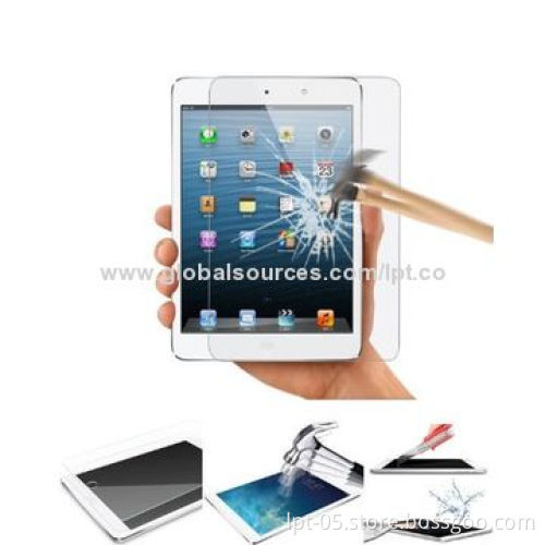 0.33mm Proof Tempered Glass Film Screen Guard Protector for iPad Mini 1/2, True Touch Sensitivity